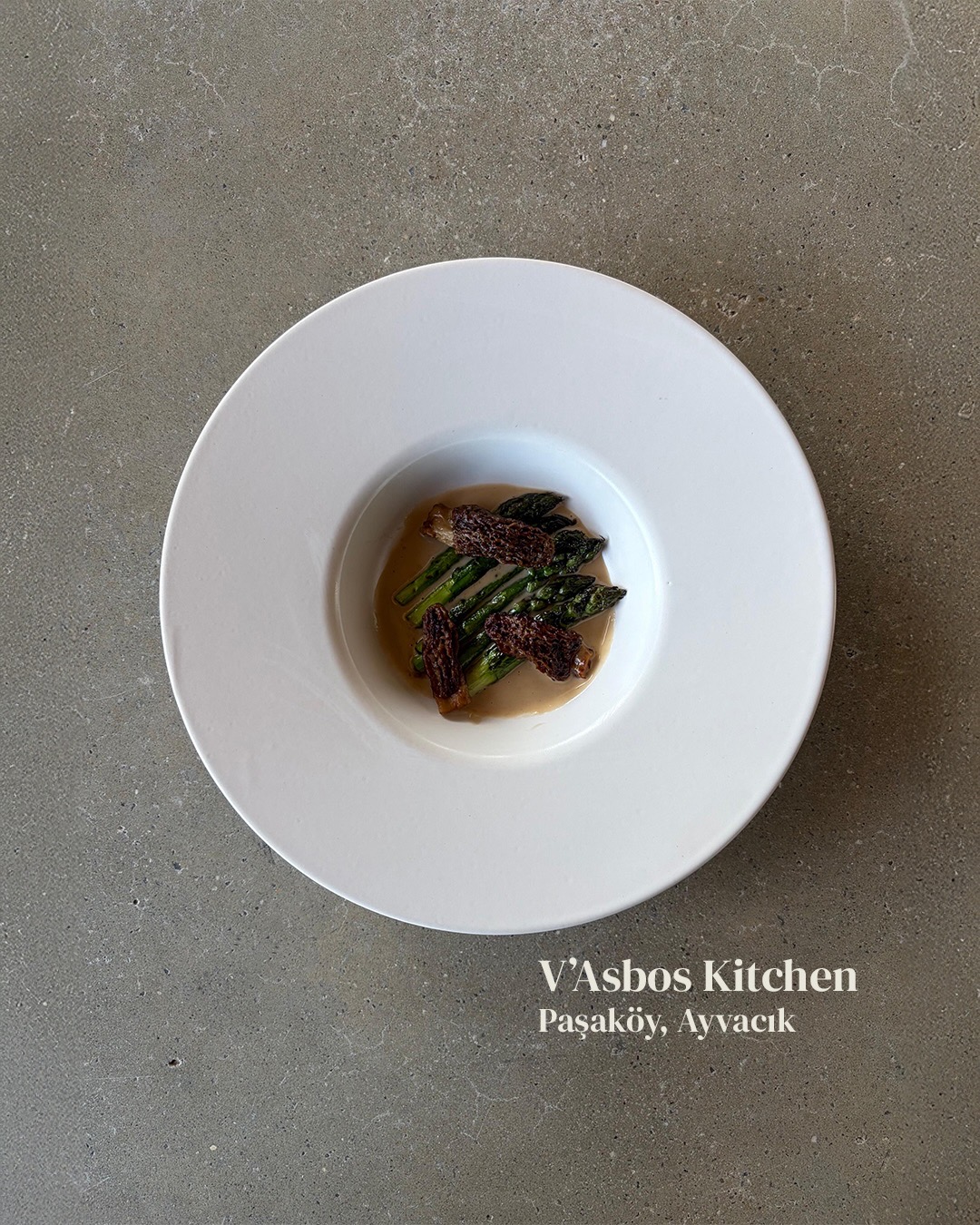 V’Asbos Kitchen’ın mevsim tabağı