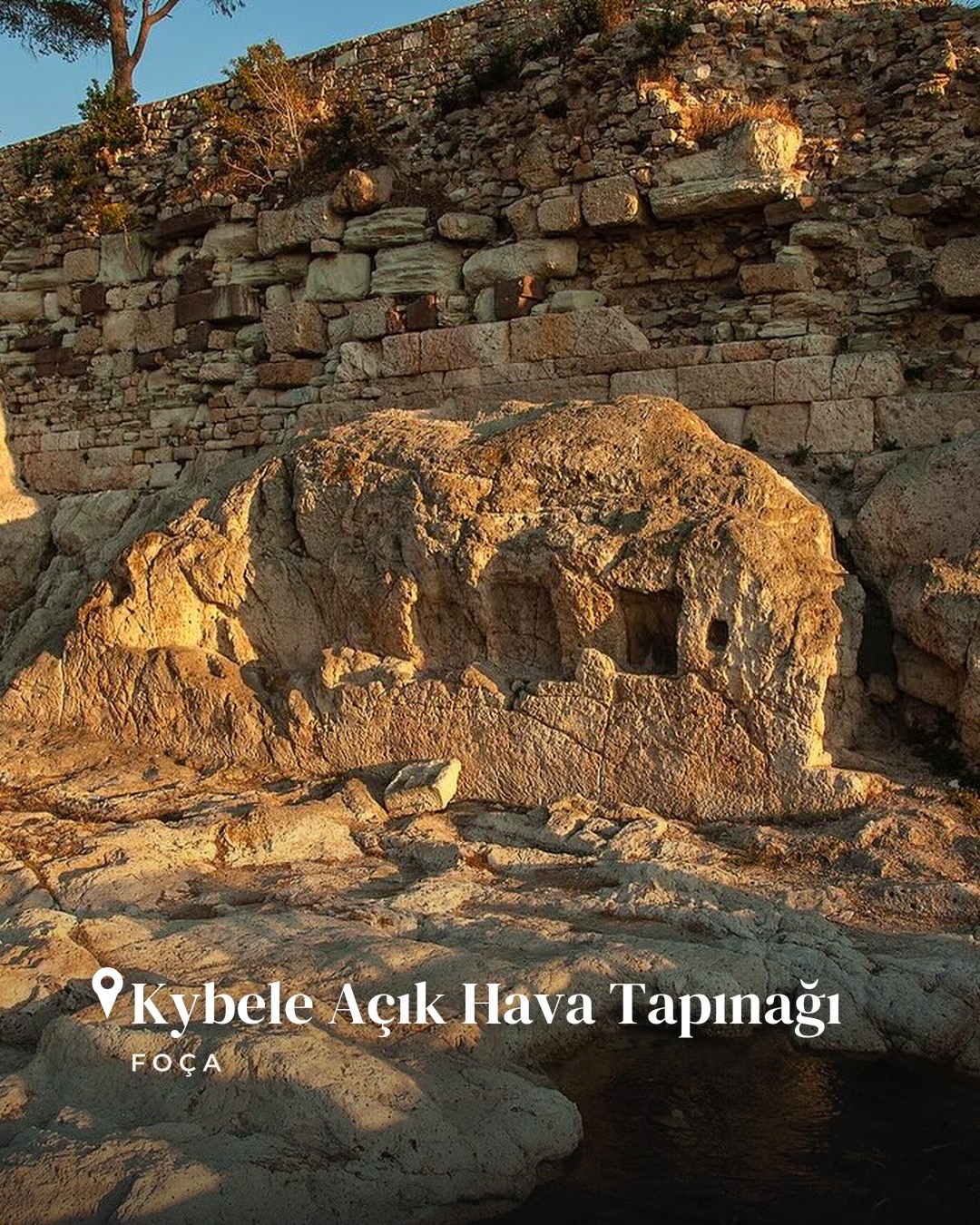 Foça’daki Kybele Açık Hava Tapınağı